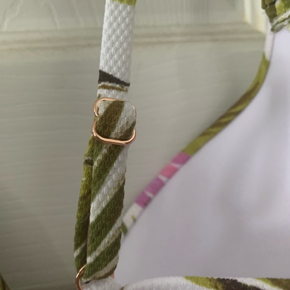 Bikini Set Cheeky Adjustable Straps 34B Top Med 8-10 Bottoms (2) Shade & Shore - Picture 14 of 16